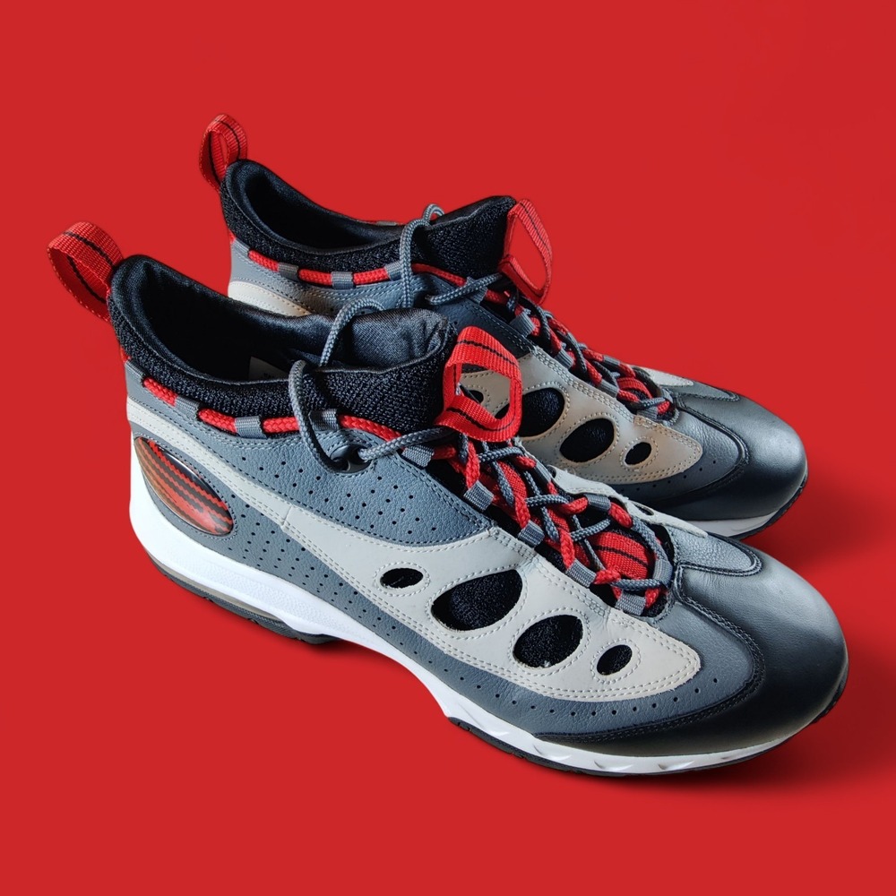 Men's 13 Nike Air Sunder Max '06 Color Flint Grey / Varisty Red 314335-061 New